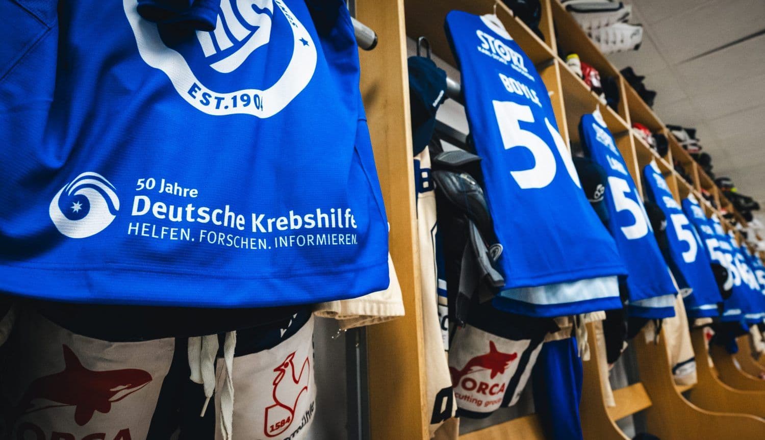 DEL-Clubs unterstützen Deutsche Krebshilfe mit besonderer Social Week 2024