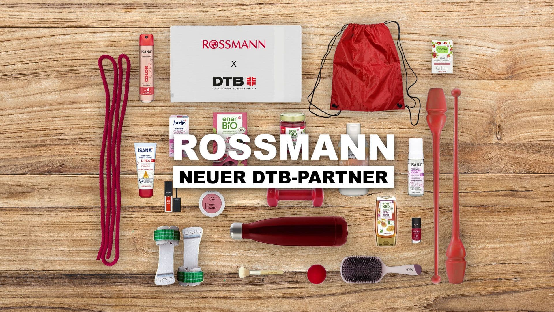 ROSSMANN engagiert sich für den deutschen Turnsport: Premiumpartnerschaft mit dem DTB