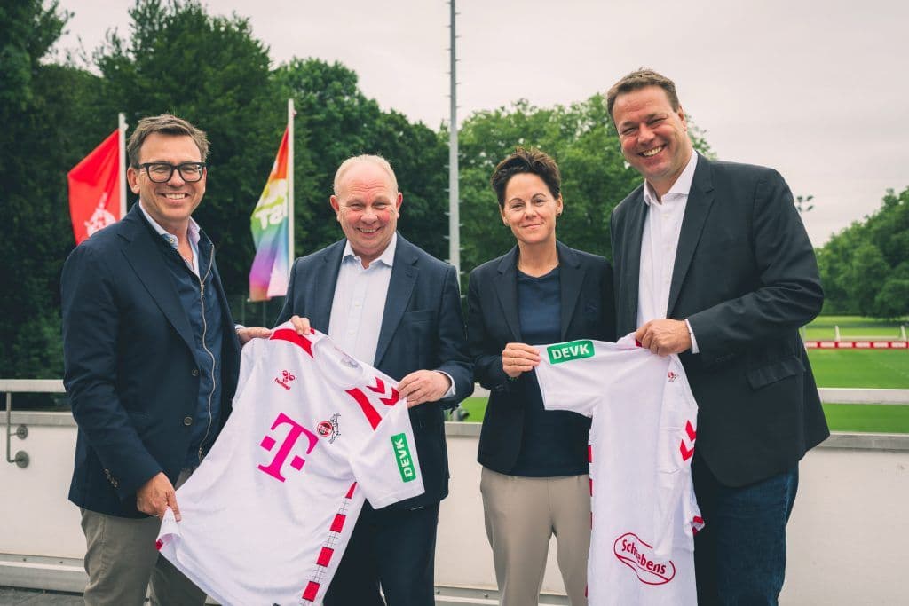 DEVK erweitert Sponsoring auf FC-Frauen
