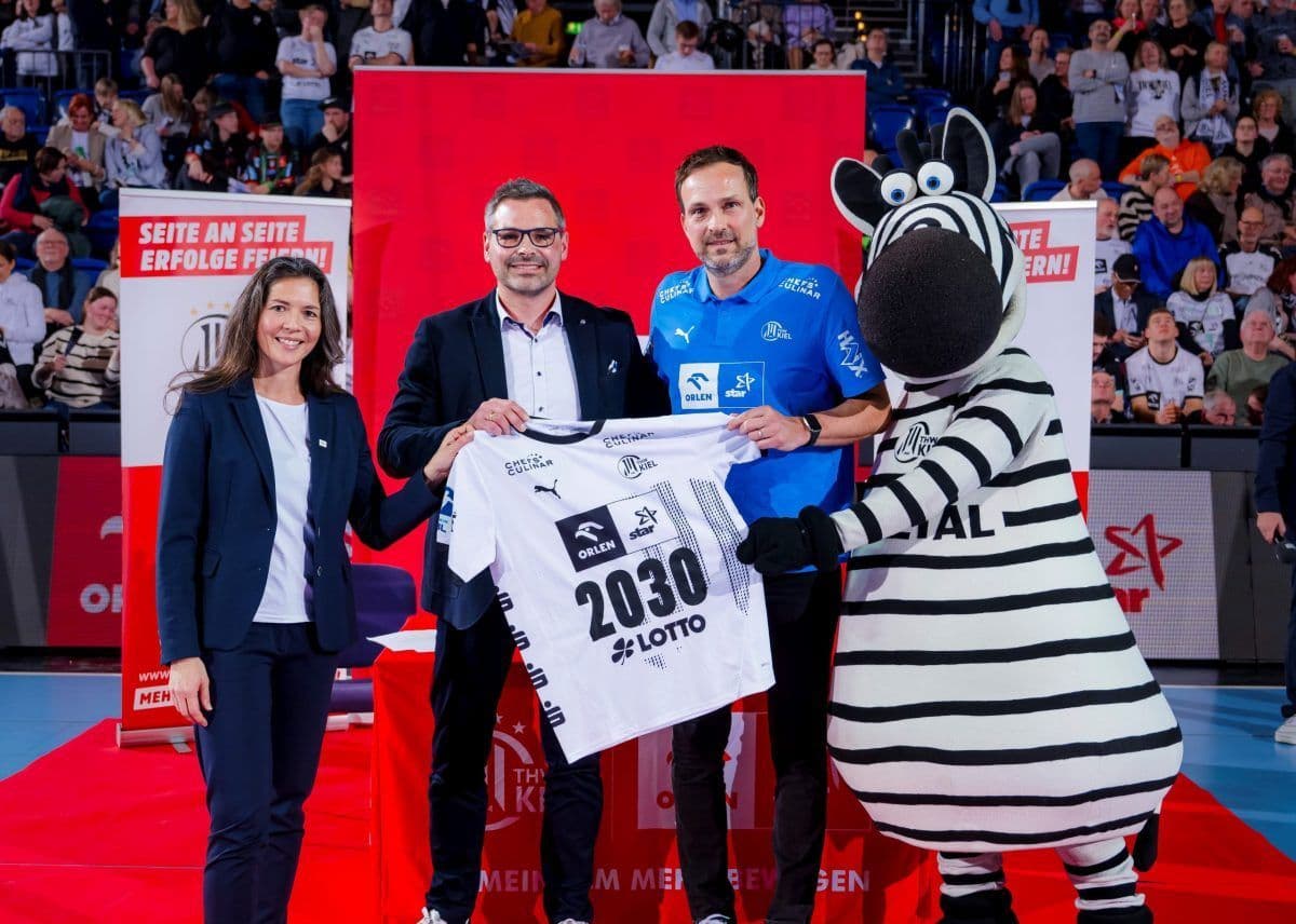 THW Kiel und ORLEN Deutschland: Partnerschaft verlängert