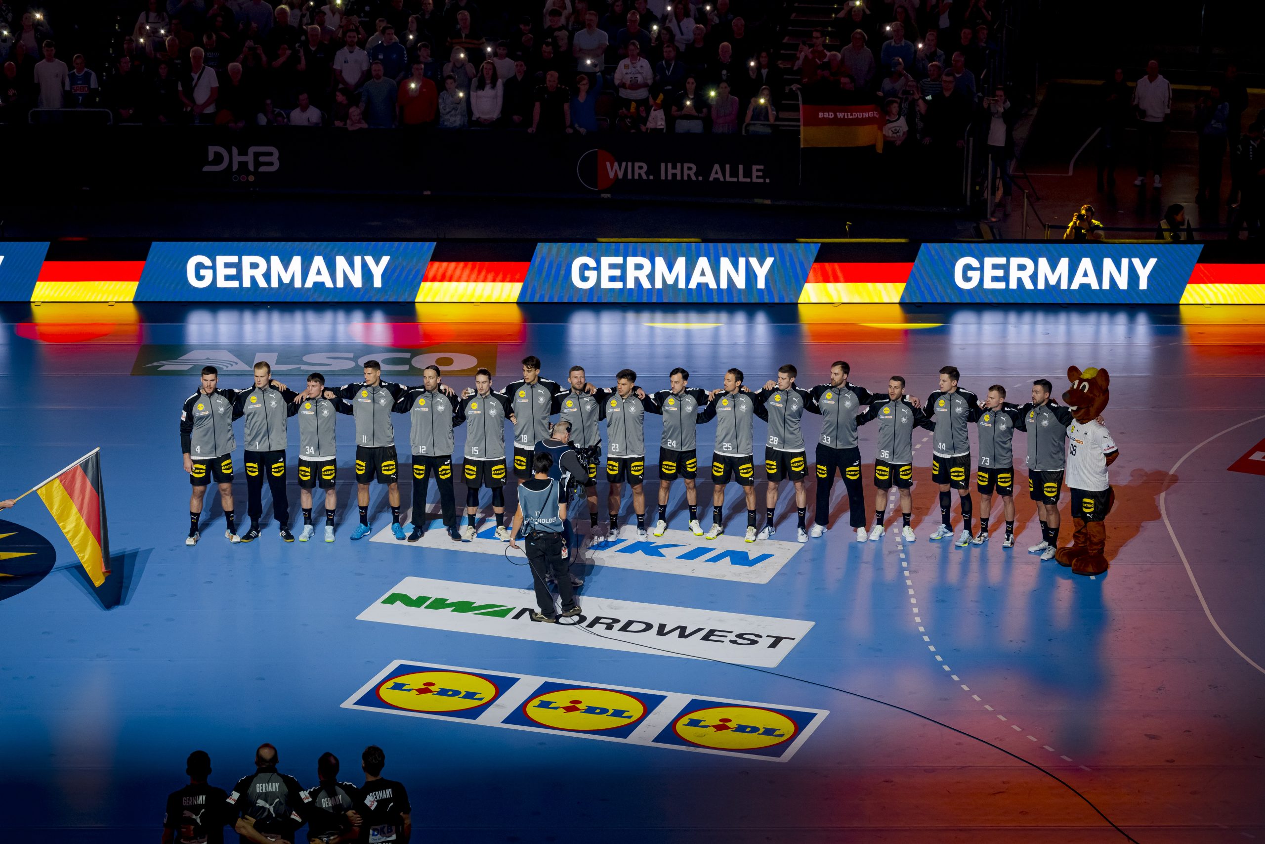 Lidl sponsert die Handball-Europameisterschaft der Männer 2024 und die deutsche Nationalmannschaft