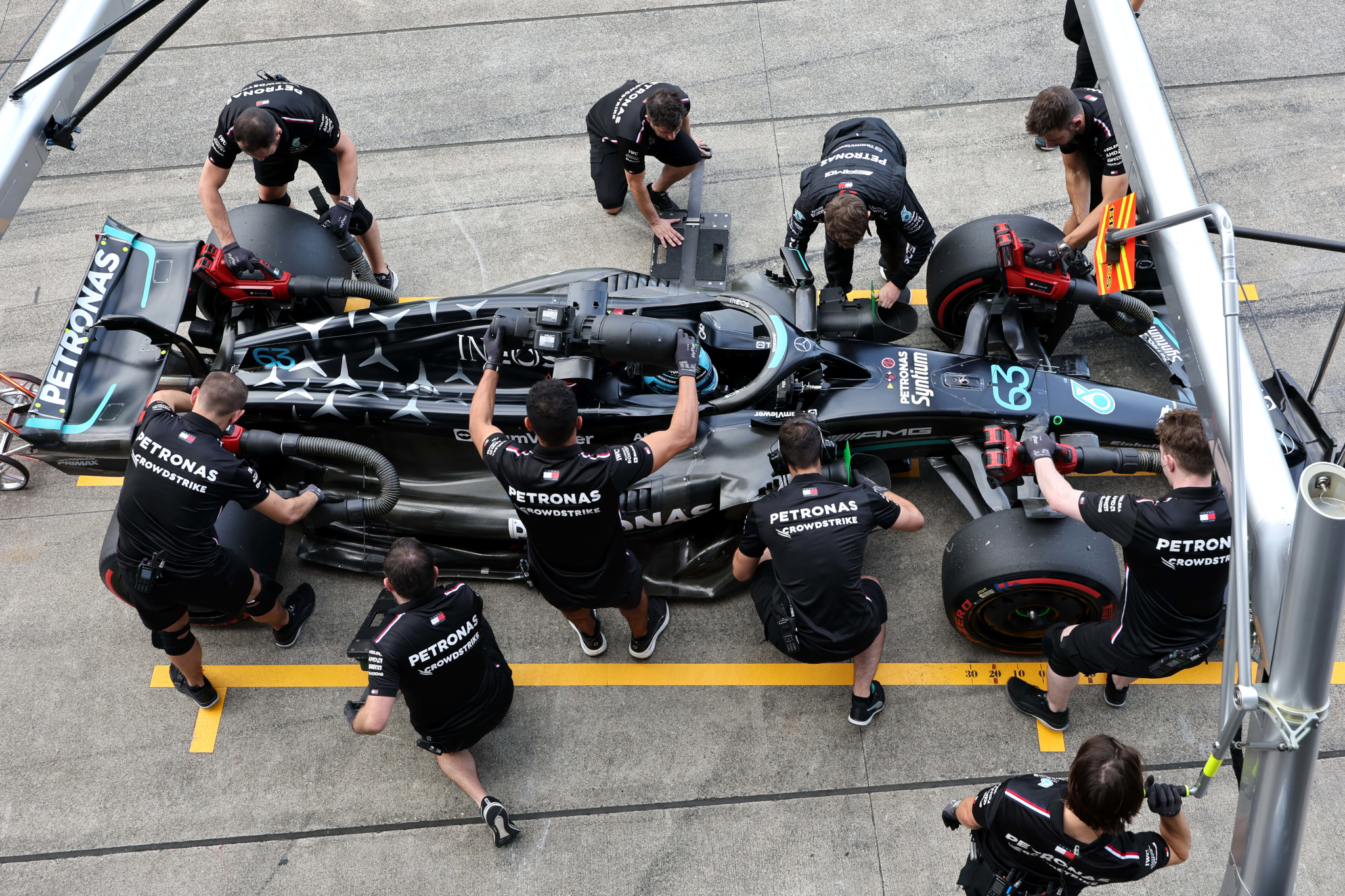 Insights aus der Formel 1: Einhell gewährt Einblicke hinter die Kulissen des Mercedes-AMG PETRONAS F1 Teams